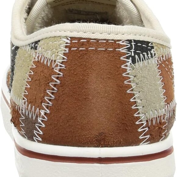 Women's Upcycled Leather Sneakers casual slip-on lightweight eco-friendly - Picture 3 of 7